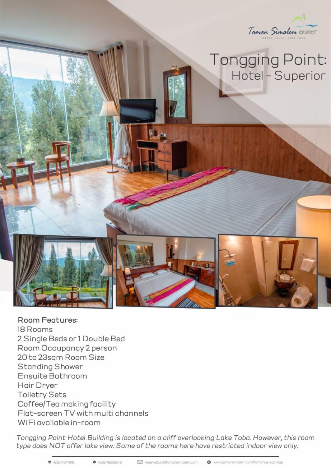 Taman Simalem Resort Tongging Экстерьер фото